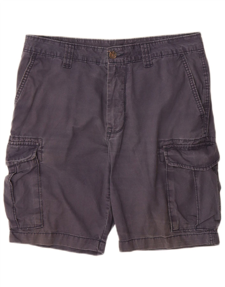 Ανδρικό σορτς Cargo Marks & Spencer W34 Large Navy Blue από βαμβάκι