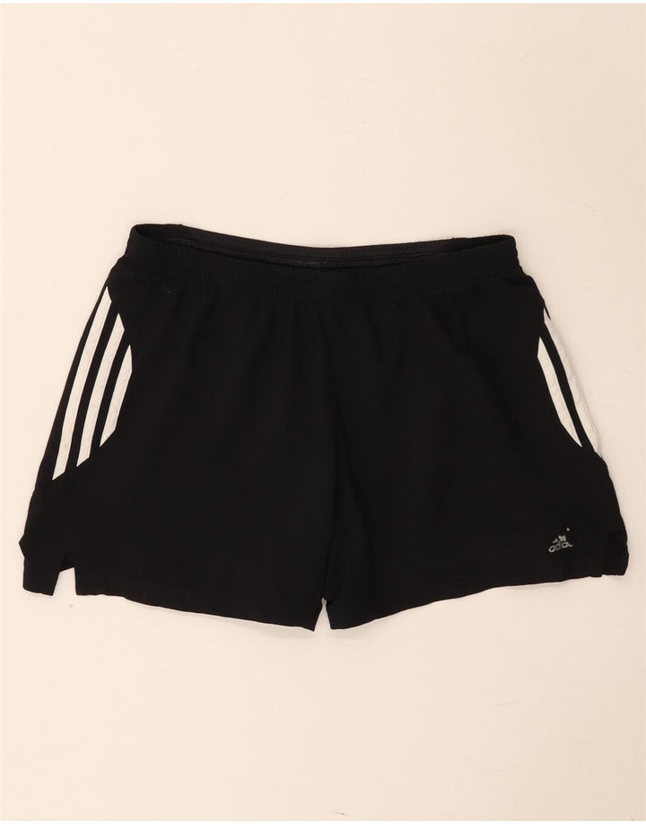 Adidas Γυναικείο Climacool αθλητικό σορτς UK 12 μεσαίο μαύρο πολυεστέρα