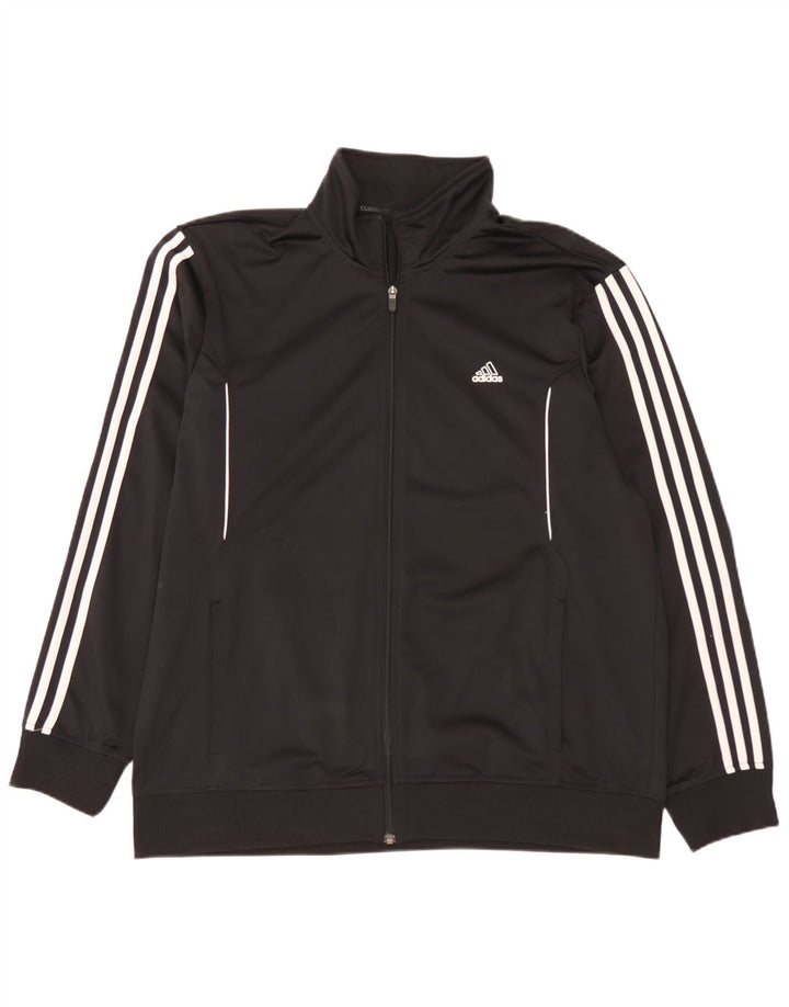 Ανδρική φόρμα Adidas Climalite Top Jacket XL Μαύρο Πολυεστέρας