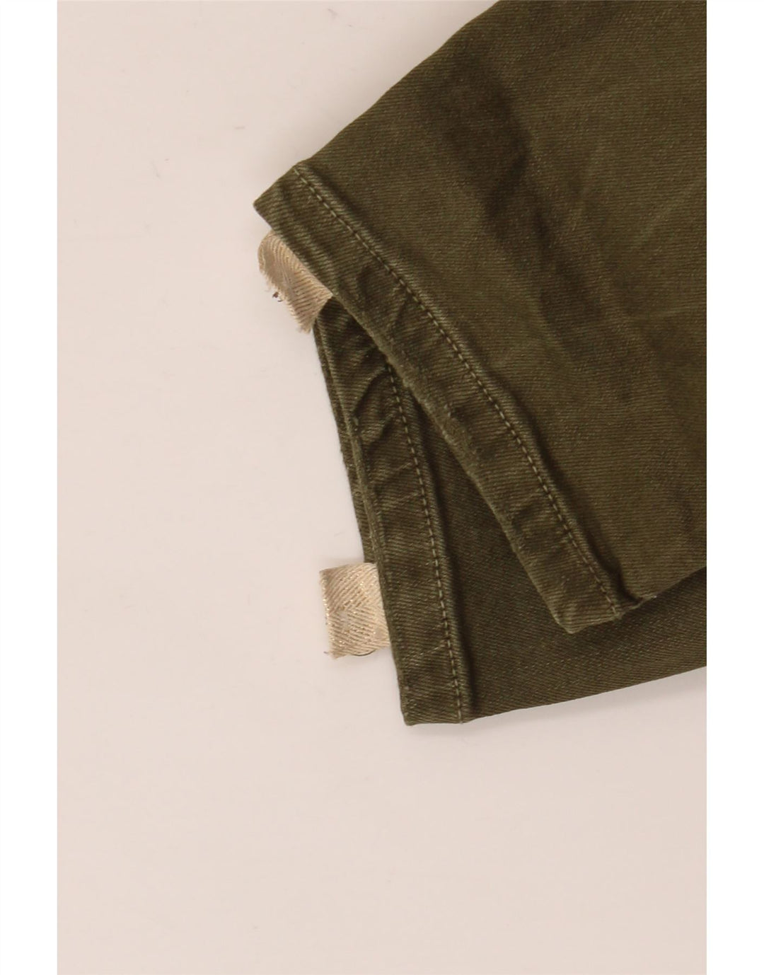 Zara Γυναικείο Slim Jeans EU 40 Medium W30 L27 Khaki Colourblock