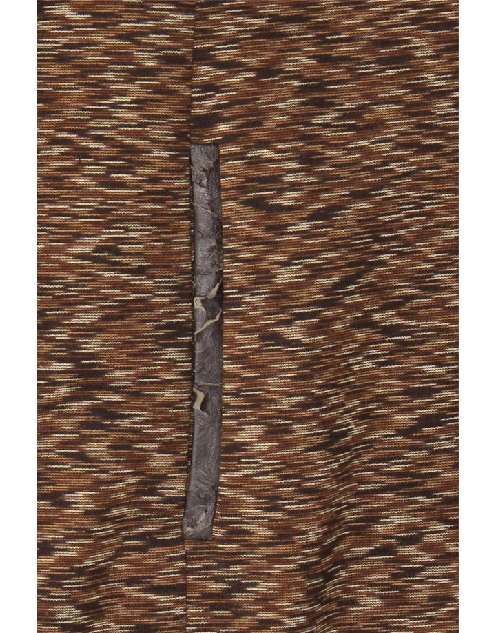 CALVIN KLEIN Γυναικεία Pencil Φούστα Μεγάλη W32 Καφέ Πολυεστέρας