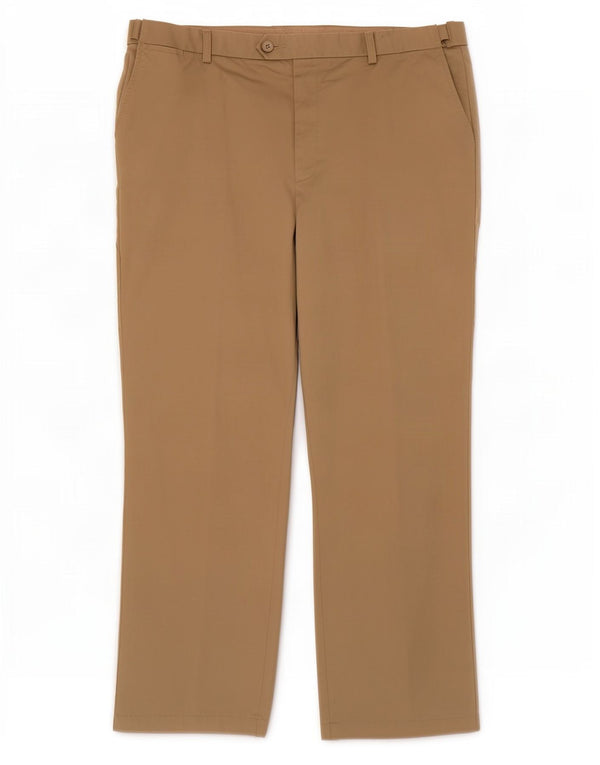 Marks & Spencer Ανδρικό Μπλε Harbour ίσιο παντελόνι W44 L33 Μπεζ