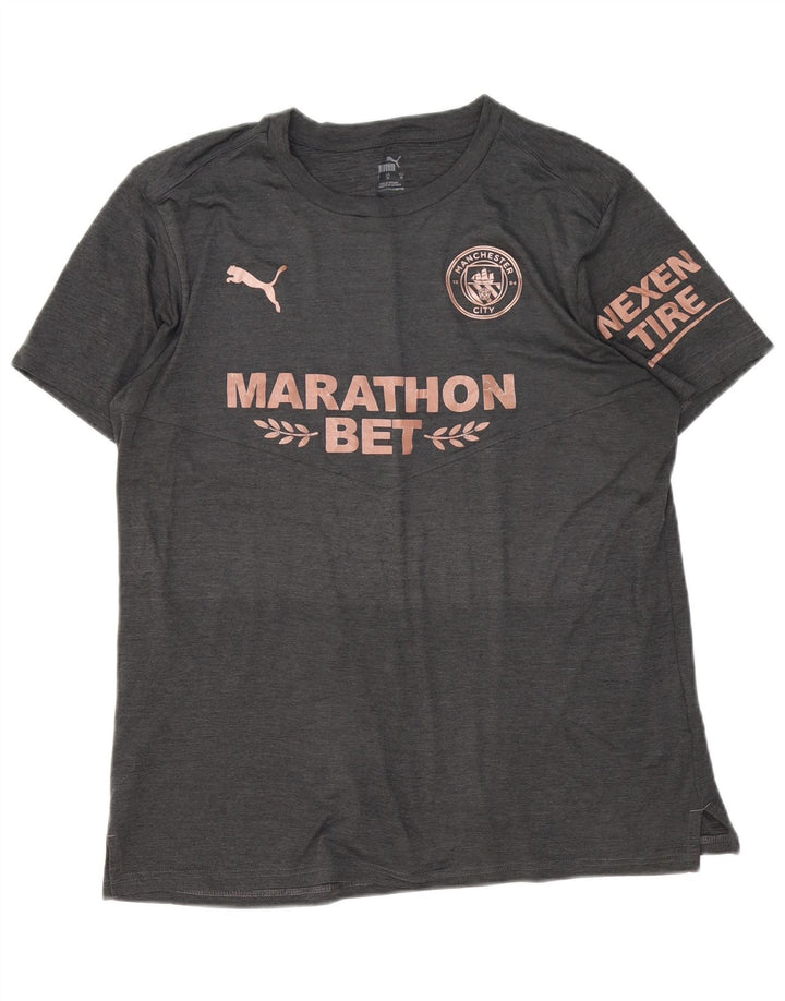 Ανδρικό γραφικό T-Shirt Puma Top Medium Grey Polyester