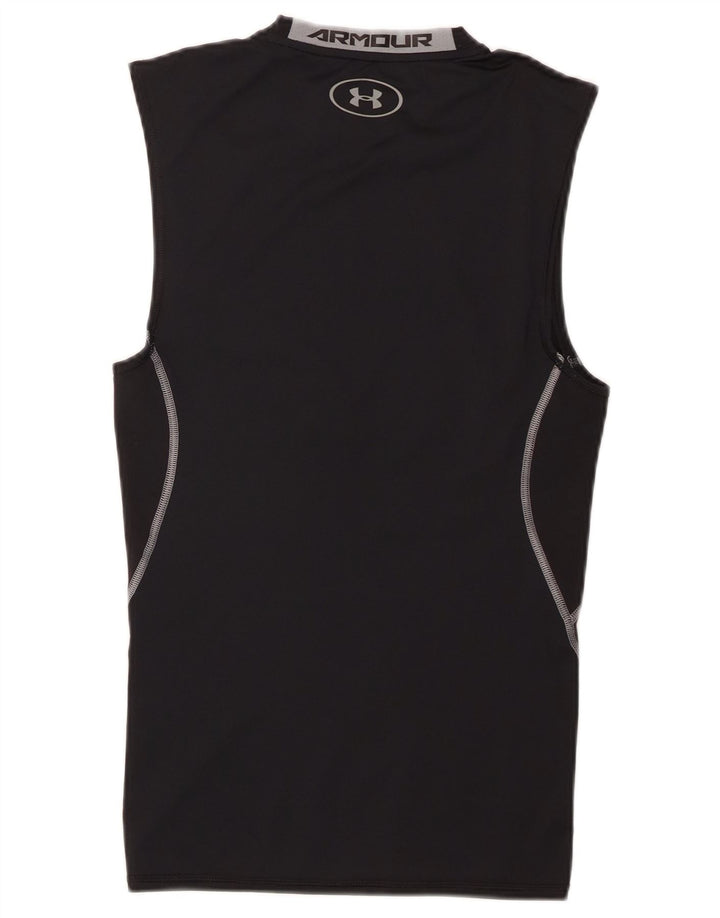 Under Armour Mens Heat Gear Γραφικό γιλέκο Top Small Black