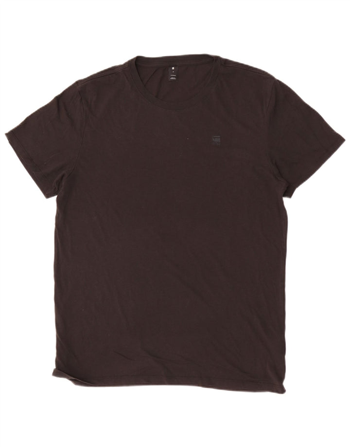 Ανδρικό T-Shirt G-Star Top Μεσαίο μαύρο βαμβακερό