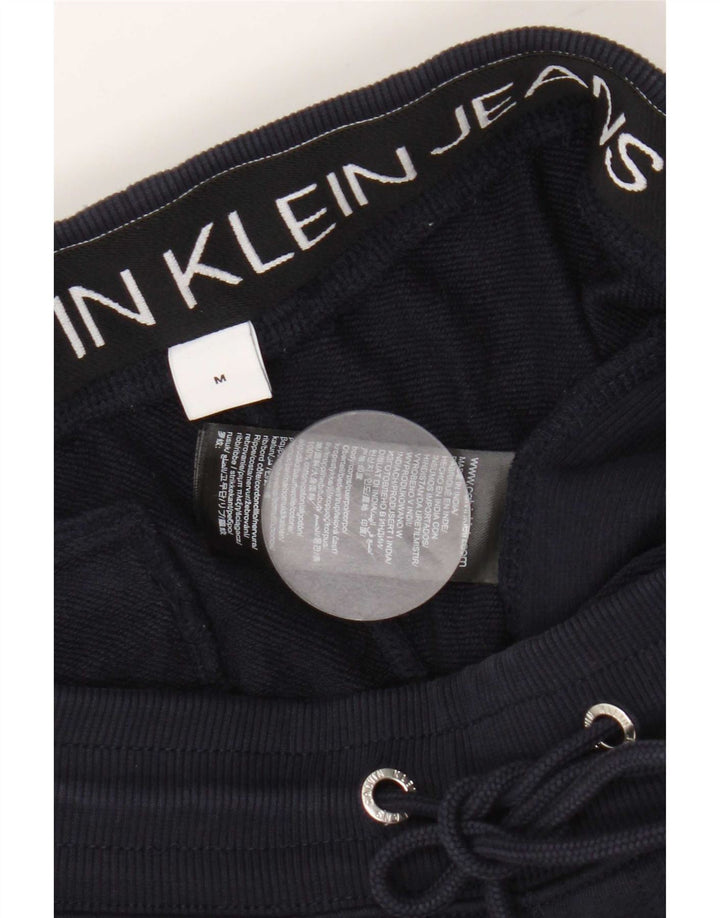 Calvin Klein Ανδρική αθλητική φόρμα Παντελόνι Joggers Medium Navy Blue βαμβακερό