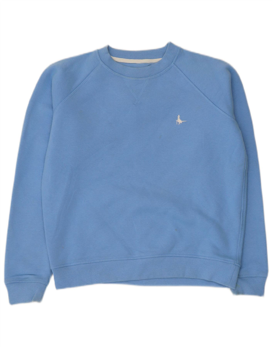 Jack Wills Γυναικείο φούτερ μεγάλου μεγέθους Jumper UK 8 Small Blue Cotton