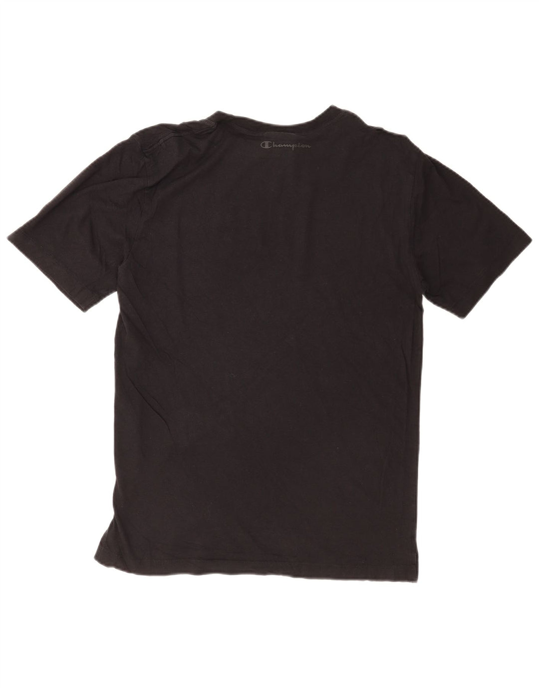 Ανδρικό T-Shirt Champion Top Μικρό μαύρο βαμβακερό
