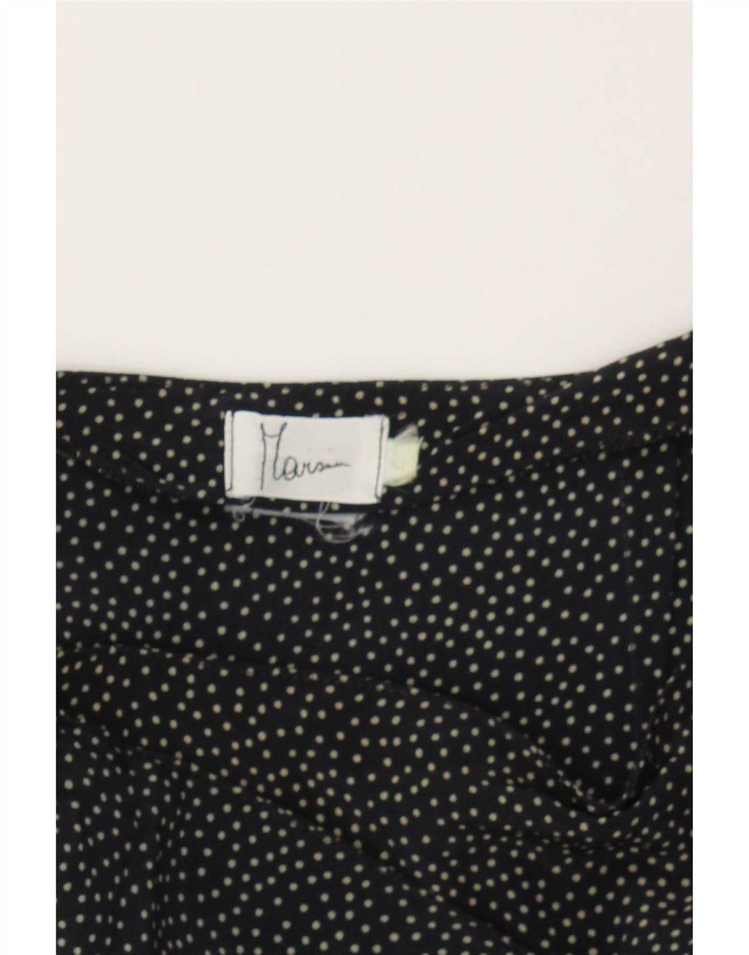 VINTAGE Womens Wrap Skirt W25 XS Black Spotted Vintage Vintage and Second-Hand Vintage from Messina Hembry 