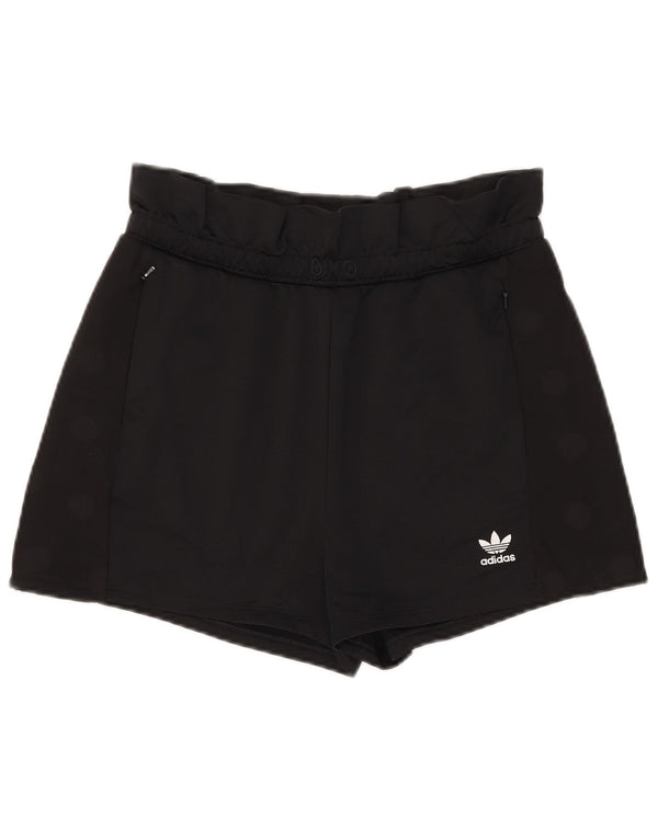 Adidas Γυναικείο Ψηλόμεσο Αθλητικό Σορτς UK 10 Small μαύρο