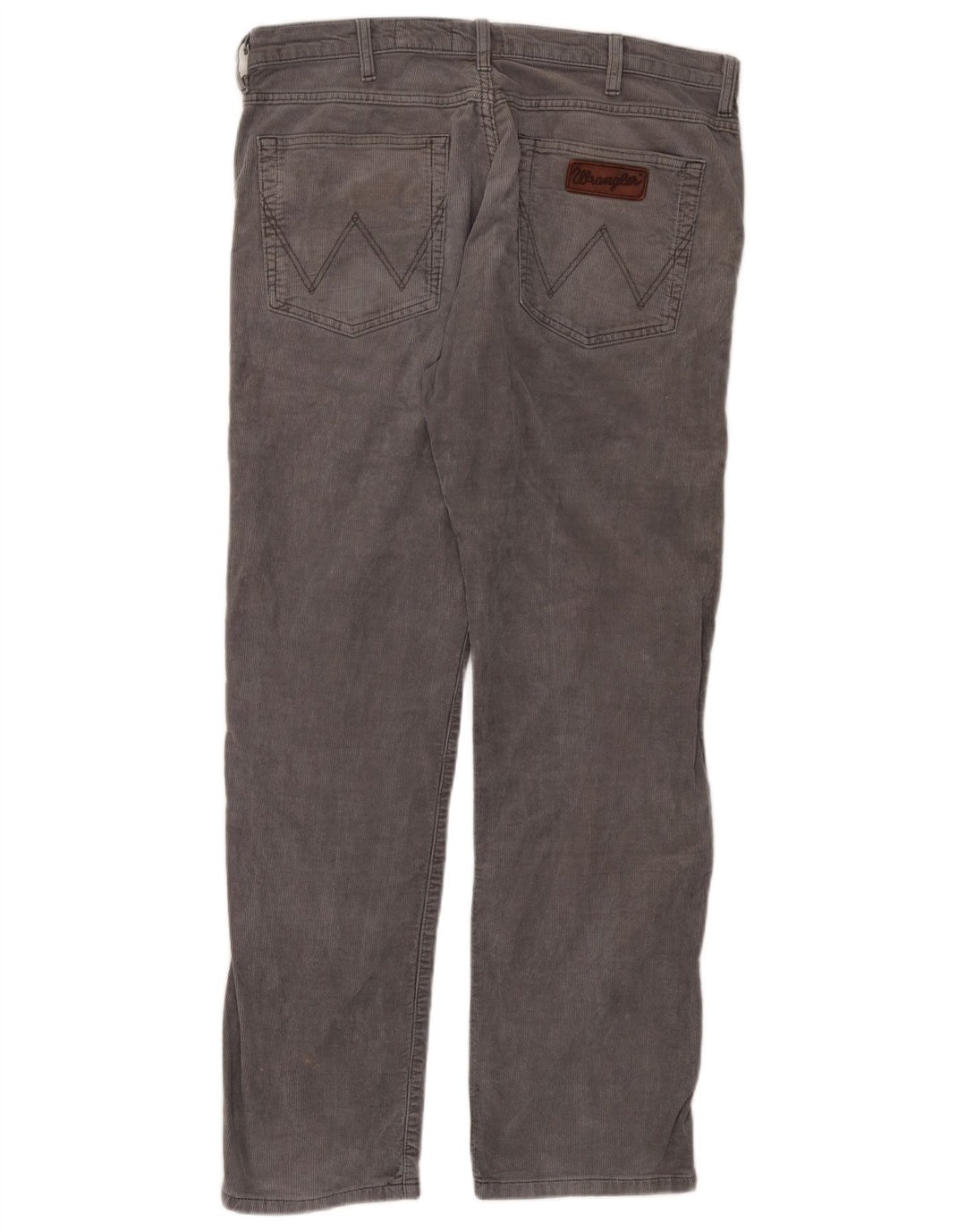 WRANGLER Ανδρικό παντελόνι Arizona Stretch ίσιο κοτλέ W36 L32 Γκρι