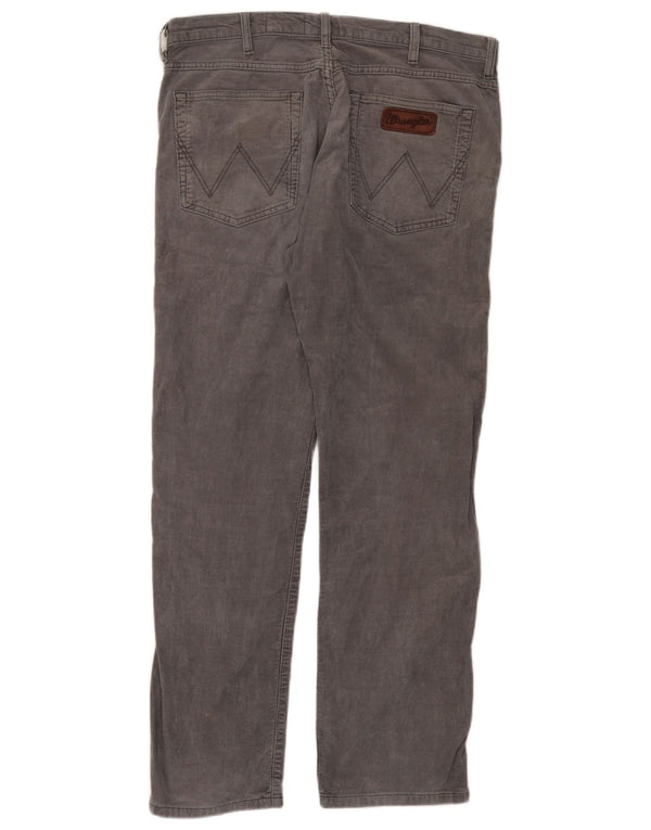 WRANGLER Ανδρικό παντελόνι Arizona Stretch ίσιο κοτλέ W36 L32 Γκρι