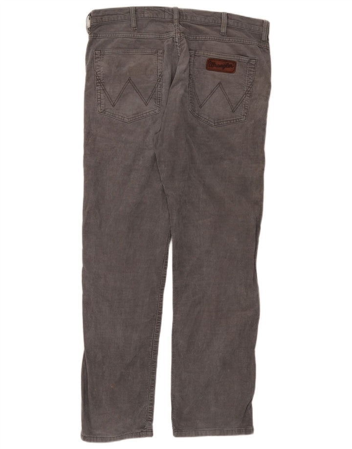 WRANGLER Ανδρικό παντελόνι Arizona Stretch ίσιο κοτλέ W36 L32 Γκρι