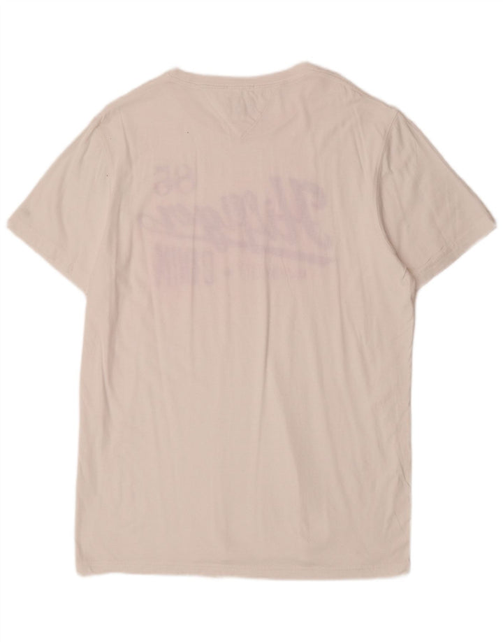 Ανδρικό γραφικό T-Shirt Tommy Hilfiger Top 2XL Λευκό