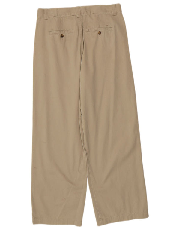 Nautica Boys Straight Παντελόνι Chino 15-16 ετών W30 L28 Μπεζ βαμβακερό