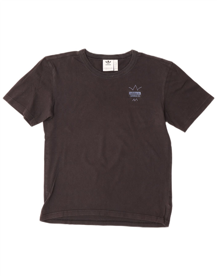 Ανδρικό γραφικό T-Shirt ADIDAS Top Small Black Βαμβακερό