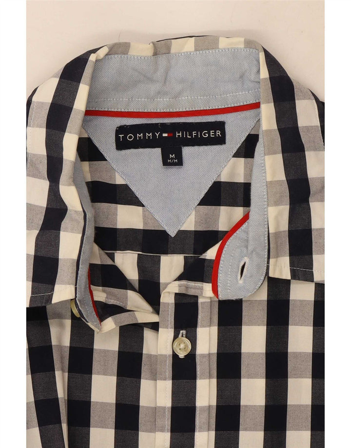 Ανδρικό πουκάμισο Tommy Hilfiger Medium Navy Blue Gingham