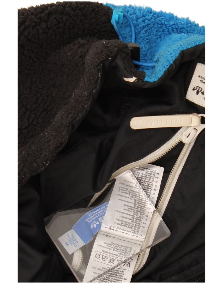 Ανδρικό αναστρέψιμο μπουφάν Adidas UK 38 Medium Black Polyester