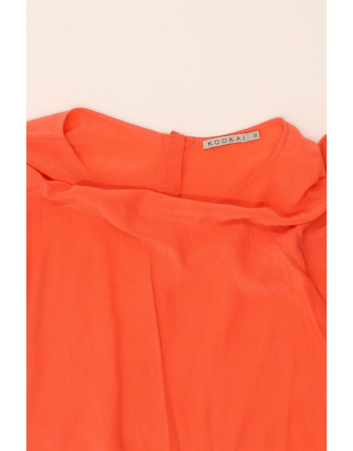 KOOKAI Womens Oversized Shift Dress IT 38 XS Orange Silk Vintage Kookai and Second-Hand Kookai from Messina Hembry 