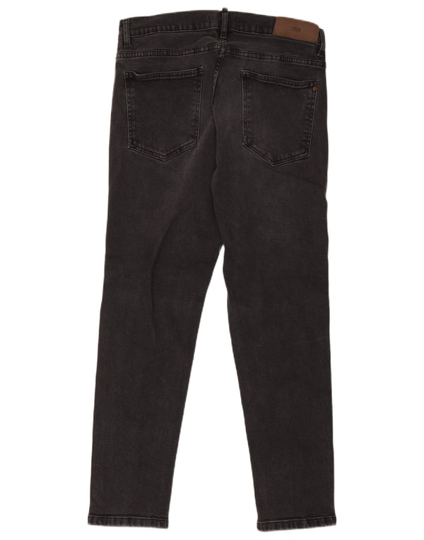 Zara Ανδρικό Skinny Jeans EU 44 Large W34 L29 Μαύρο βαμβακερό