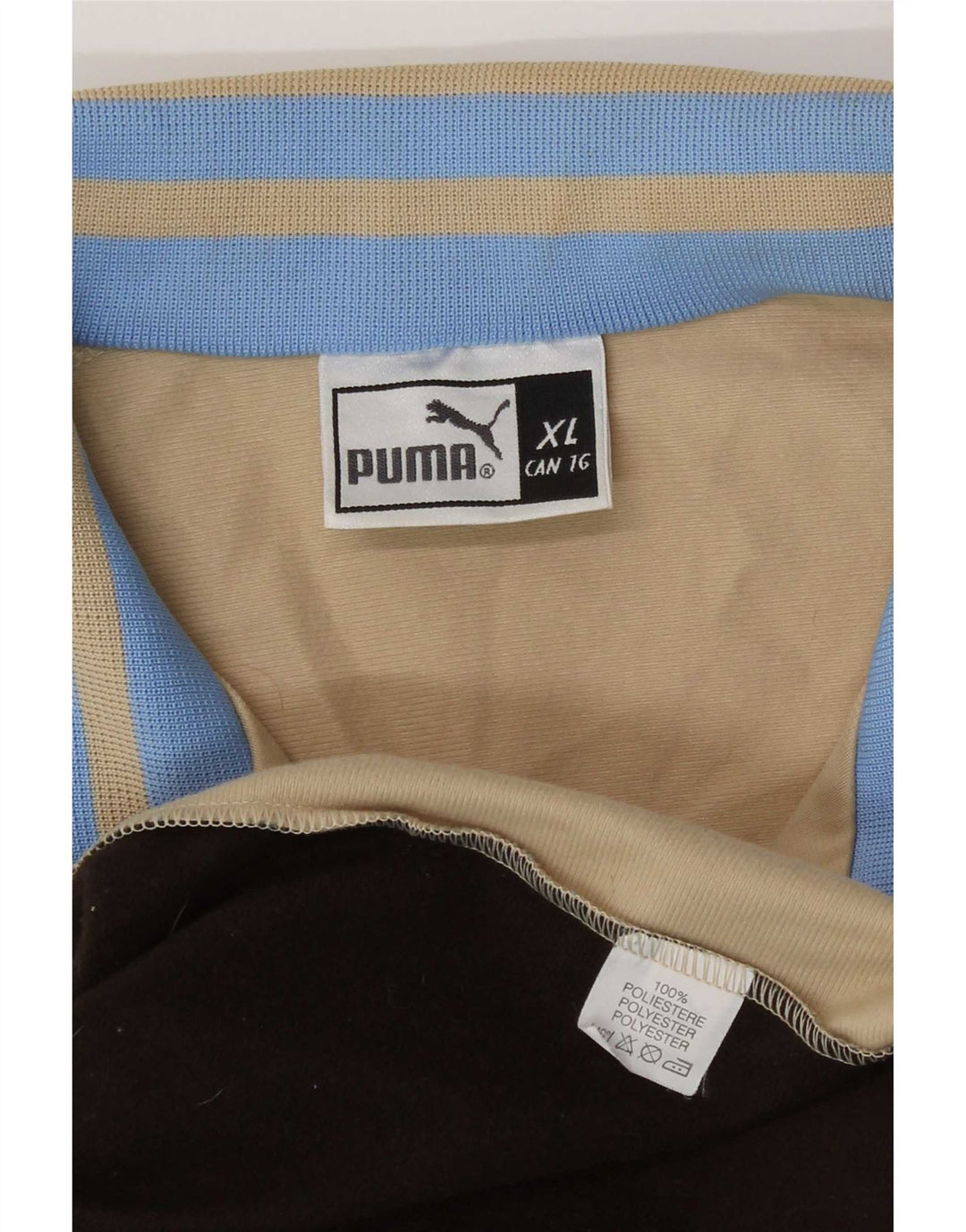 Ανδρική φόρμα Puma Top Jacket XL Beige Colourblock Polyester