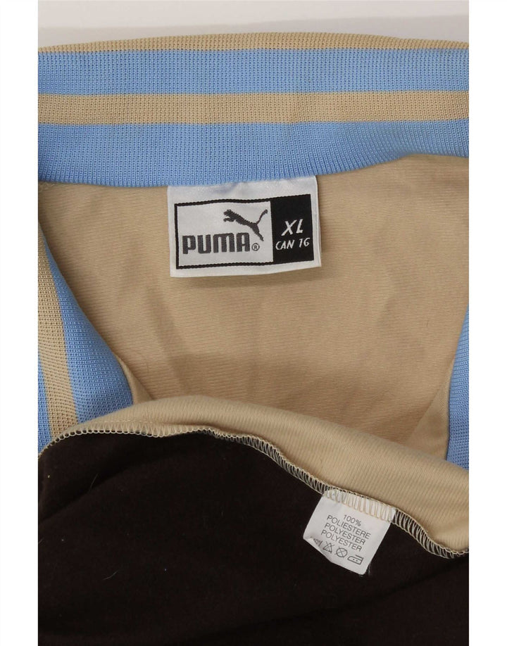 Ανδρική φόρμα Puma Top Jacket XL Beige Colourblock Polyester