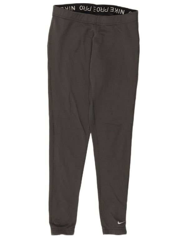 Γυναικείο κολάν NIKE Fit Dry US 0/2 XS Grey Polyester