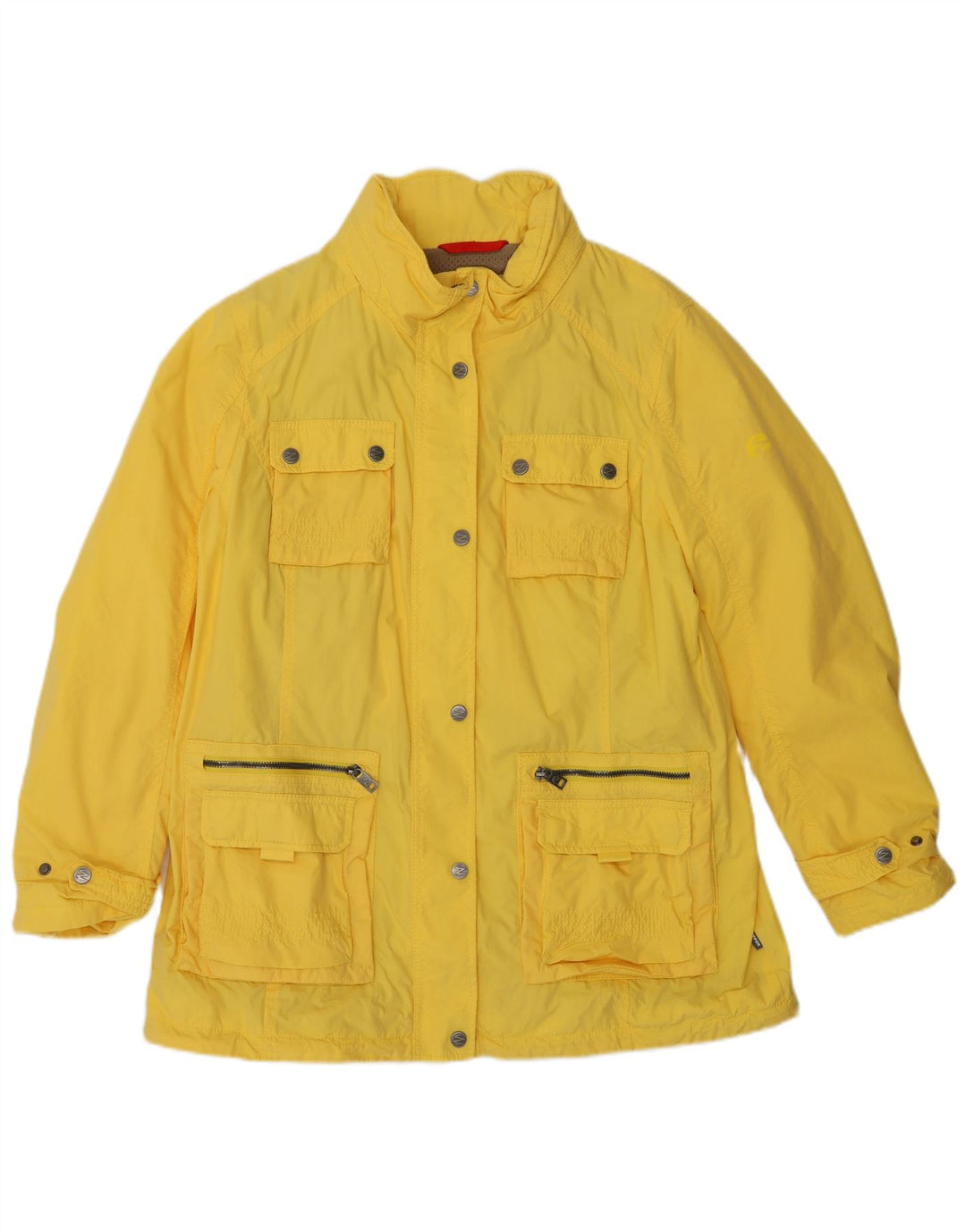 KLEPPER Γυναικείο μπουφάν βροχής με κουκούλα UK 16 Large Yellow