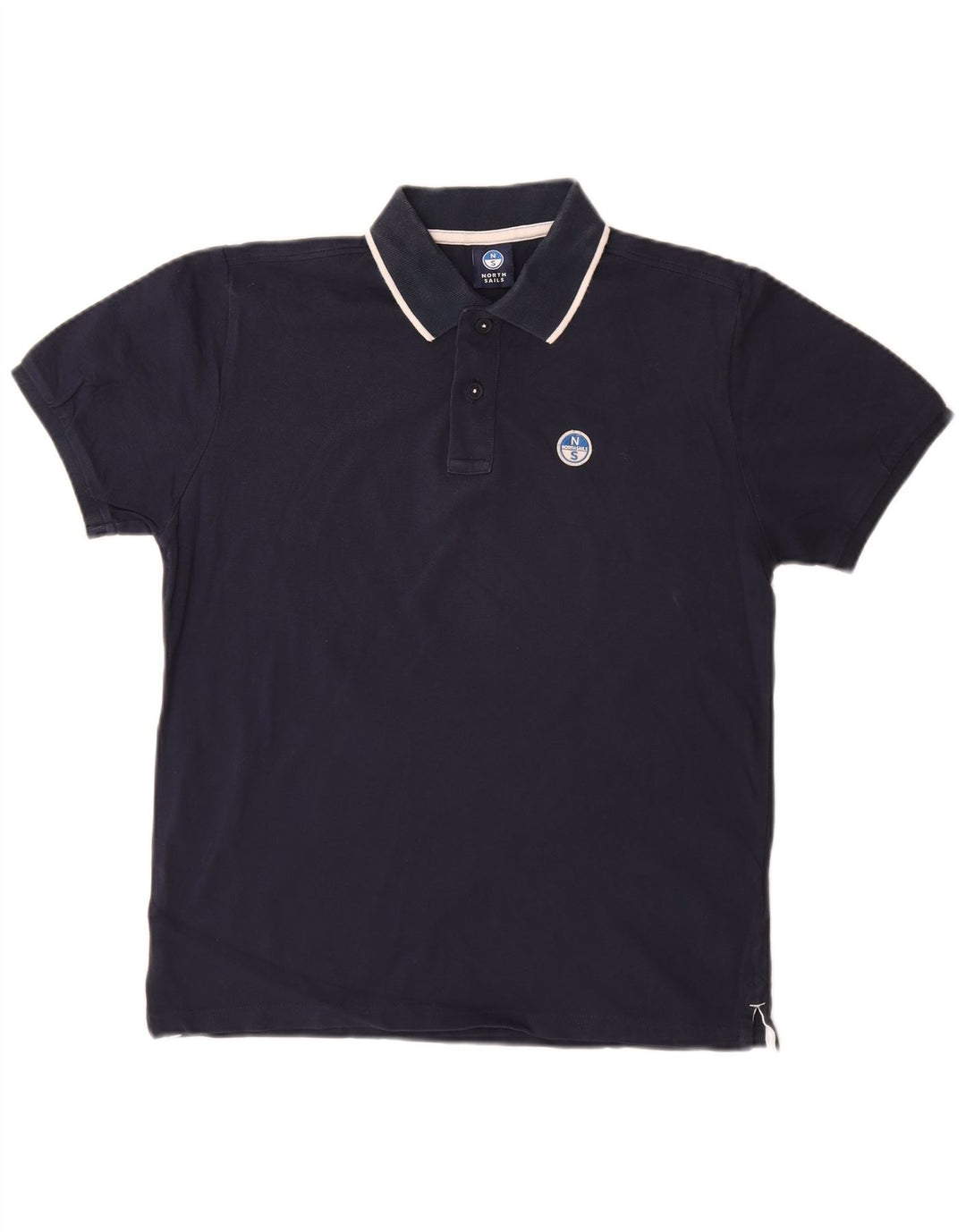 Ανδρικό πουκάμισο πόλο North Sails XS Navy Blue Cotton
