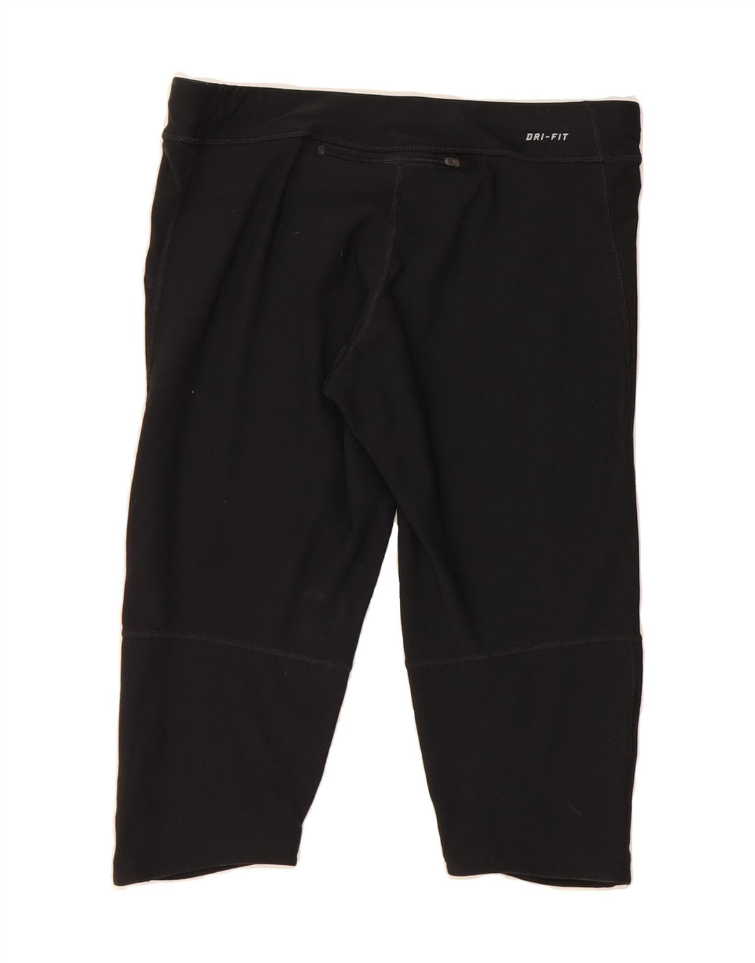 NIKE Womens Dri Fit Bermuda Sport Shorts UK 14 Medium Black Polyester Vintage Nike and Second-Hand Nike from Messina Hembry 