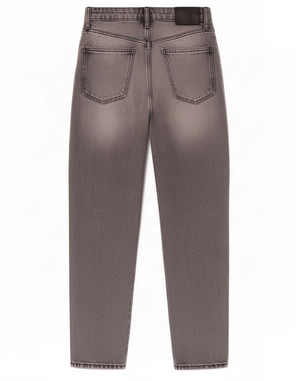 Zara γυναικείο ψηλόμεσο τζιν EU 36 XS W26 L28 Γκρι βαμβακερό