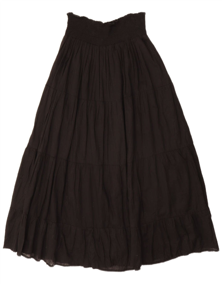 ZARA Γυναικεία Ψηλόμεση Φούστα A-Line Μεγάλη W30 Μαύρη