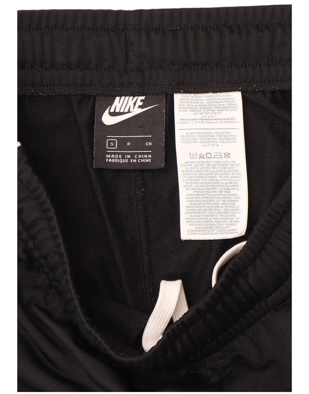 Ανδρική φόρμα NIKE Παντελόνι Joggers Μικρό Μαύρο Πολυεστέρα