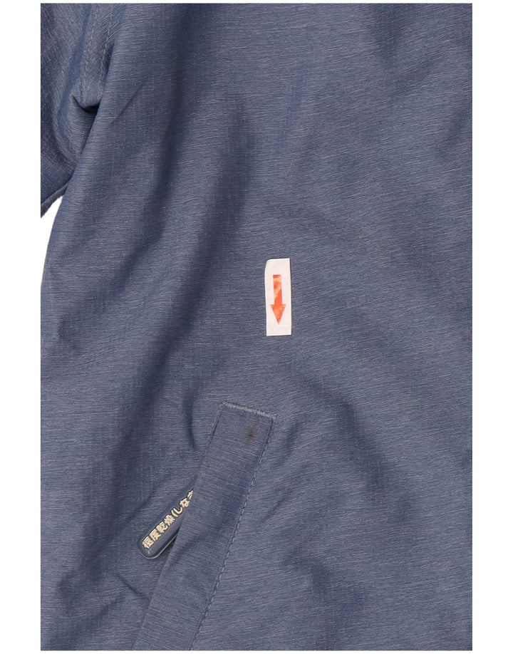 Superdry Γυναικείο Μπουφάν Windbreaker Graphic UK 14 Medium Blue