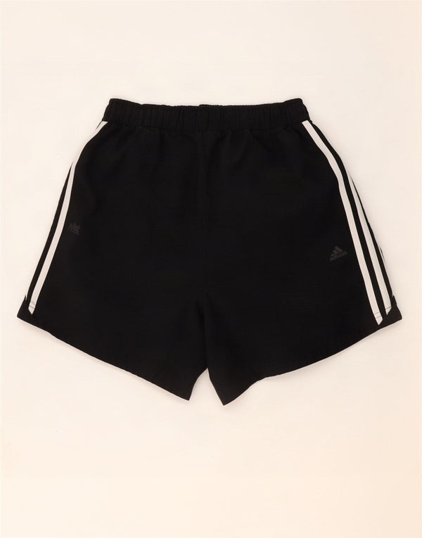 Ανδρικό αθλητικό σορτς Adidas Climalite από μικρό μαύρο πολυεστέρα