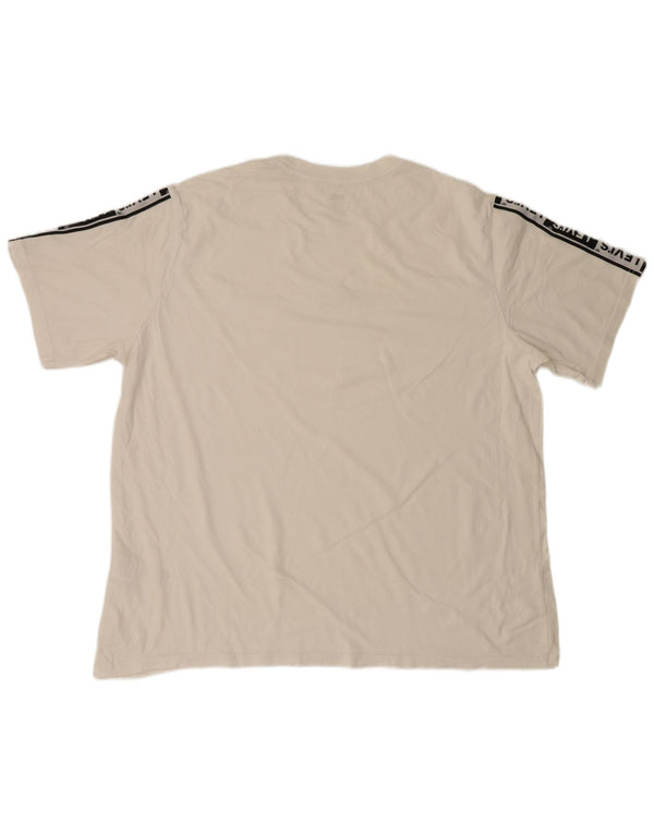 Ανδρικό μπλουζάκι Levi's Relaxed Graphic Top XL Λευκό βαμβακερό