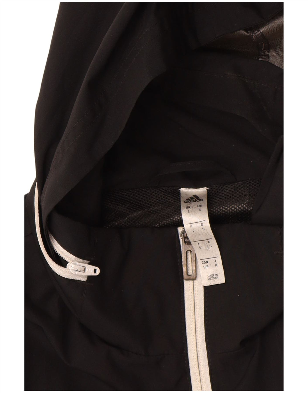 Ανδρική αθλητική φόρμα Adidas με κουκούλα Top Jacket Small Black Polyester