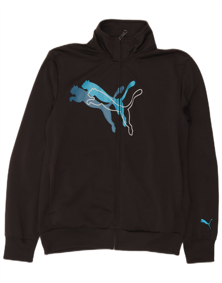 Ανδρική φόρμα γραφική Puma Top Jacket Μεσαίο Μαύρο