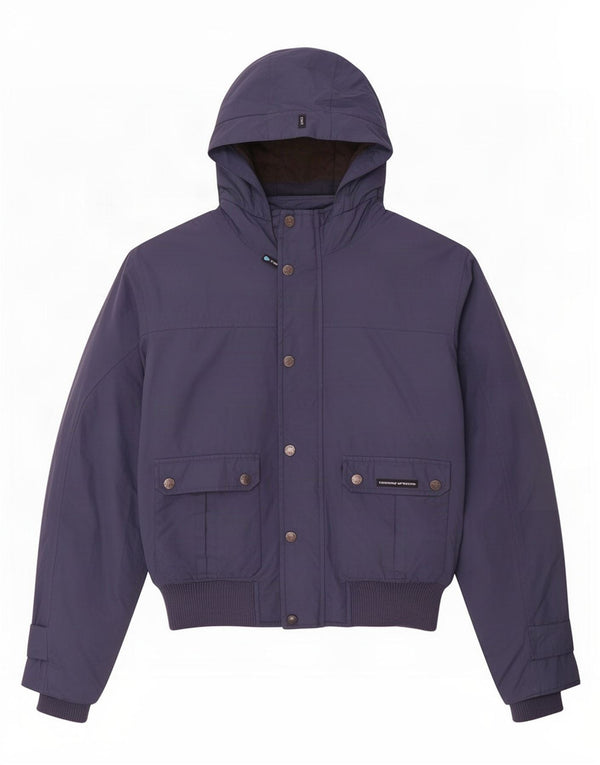 Tucano Urbano Ανδρικό μπουφάν με κουκούλα UK 40 Large Navy Blue Polyester