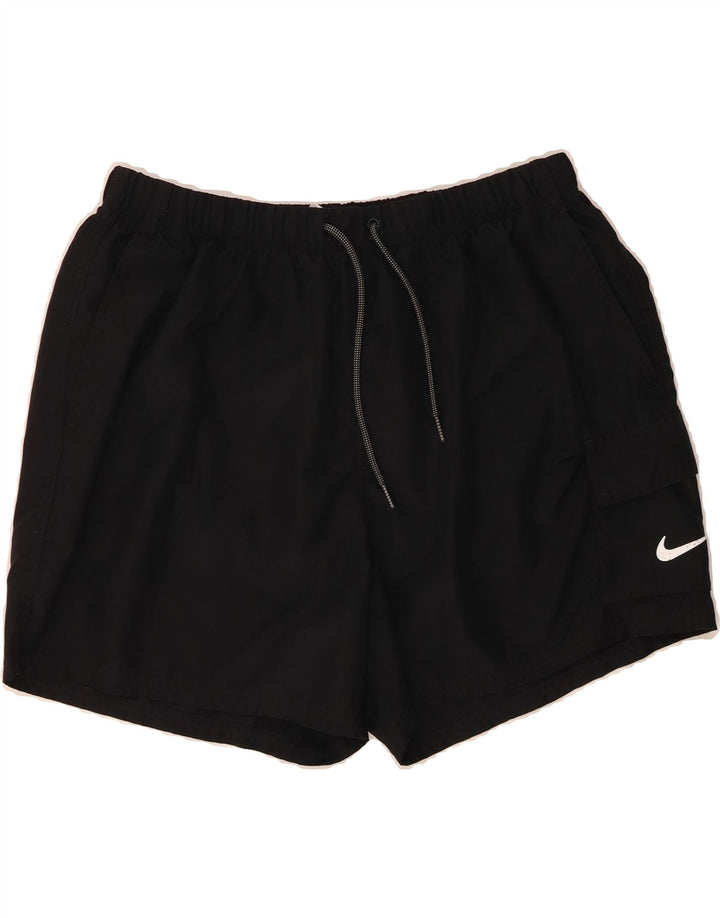 NIKE Mens Sport Shorts XL  Black Polyester Vintage Nike and Second-Hand Nike from Messina Hembry 