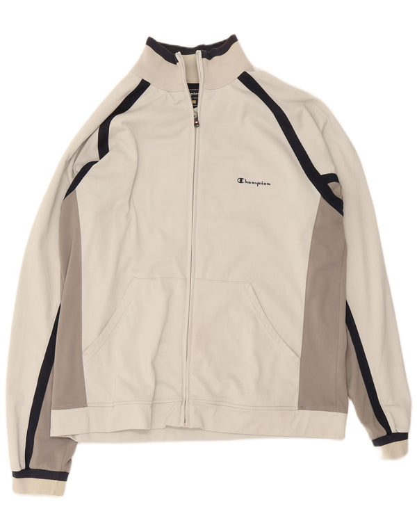 Ανδρική φόρμα Champion Top Jacket XL White Colourblock Polyester