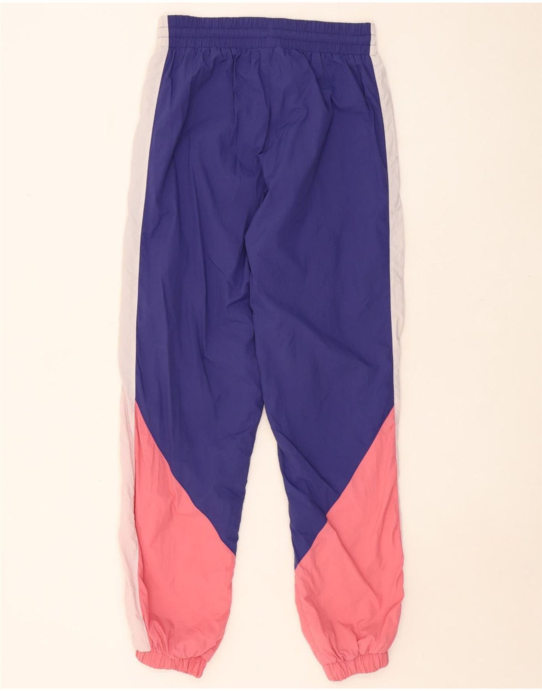 Γυναικεία αθλητική φόρμα PUMA παντελόνι Joggers UK 10 Small Purple Colourblock