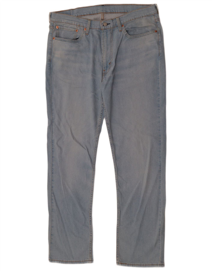 Levi's Mens 514 Straight Jeans W36 L32 Μπλε βαμβακερό