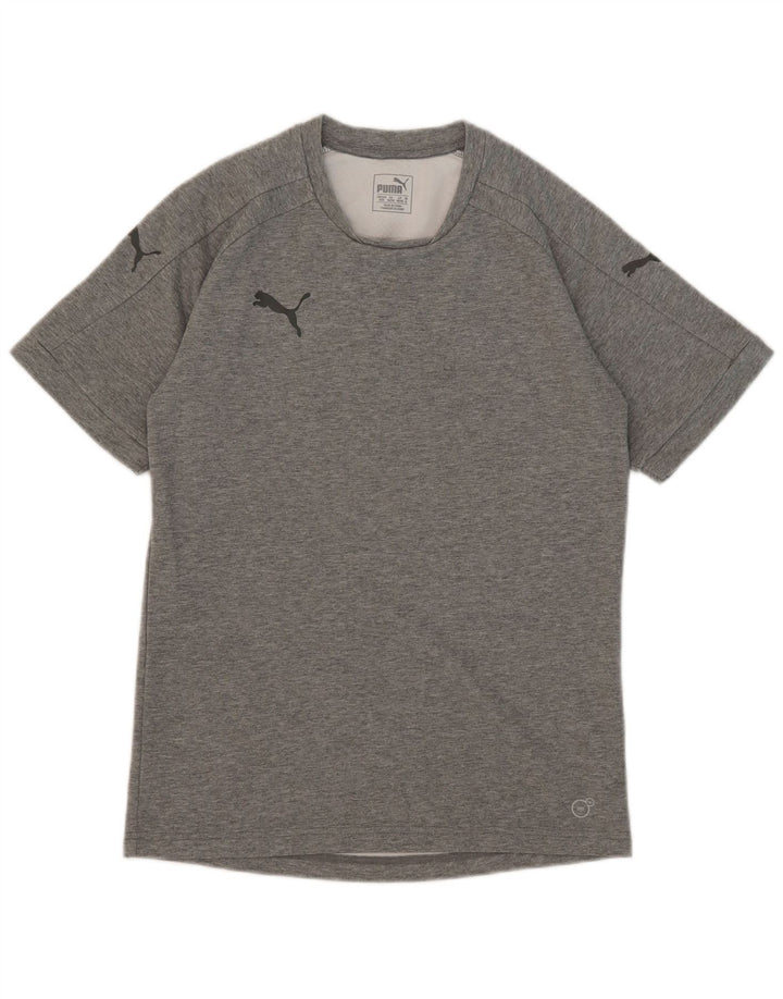 Ανδρικό T-Shirt Puma Τοπ, Βαμβακερό μεσαίο γκρι