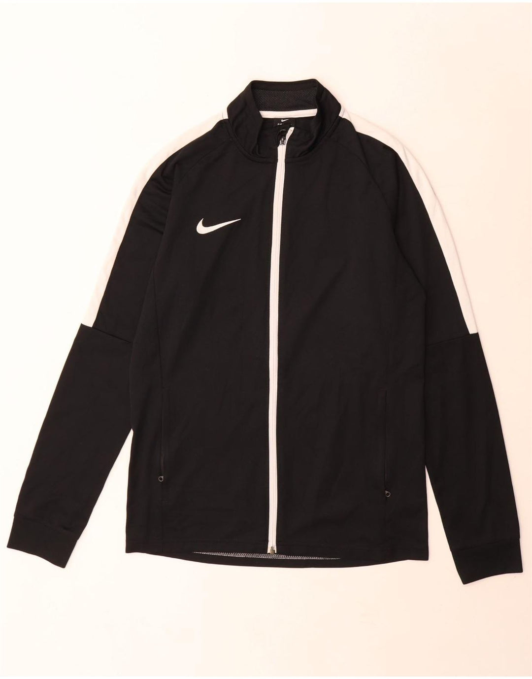 Ανδρική φόρμα Nike Dri Fit Μπουφάν μεσαίου μαύρου χρώματος πολυεστέρας