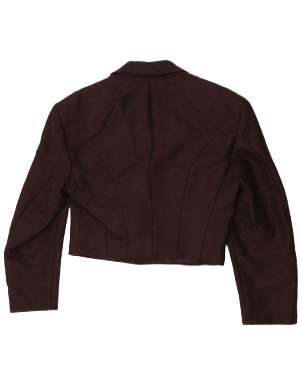 Ανδρικό σακάκι σακάκι Wilvorst Crop 1 Button UK 34 XS Purple Viscose