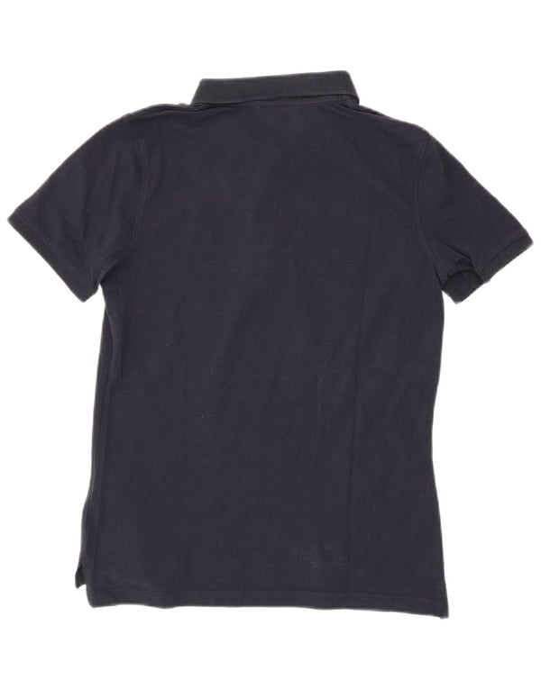 U.S. POLO ASSN. Womens Polo Shirt UK 14 Large Navy Blue Cotton