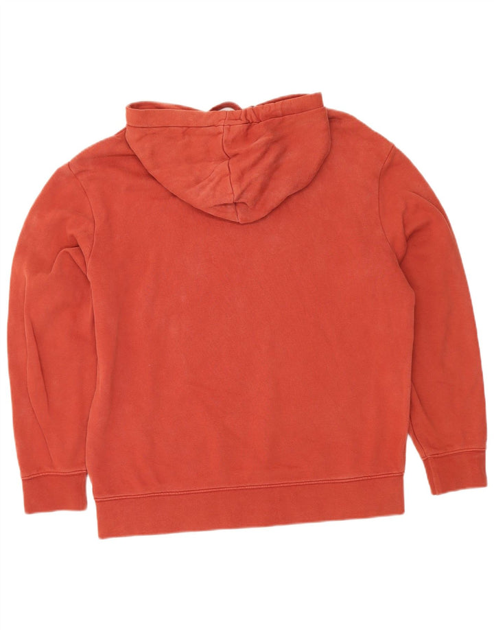 Lee Mens Regular Fit Hoodie Jumper Μεσαίο κόκκινο βαμβακερό