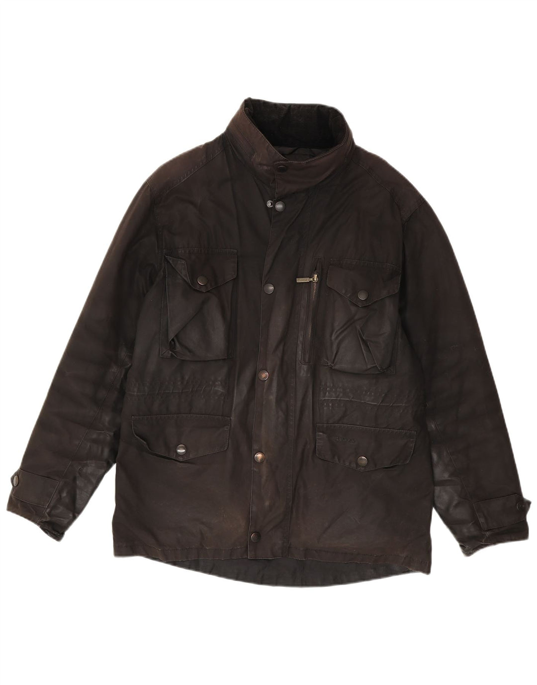 BARBOUR Ανδρικό κερωμένο βαμβακερό μπουφάν UK 38 Medium Brown