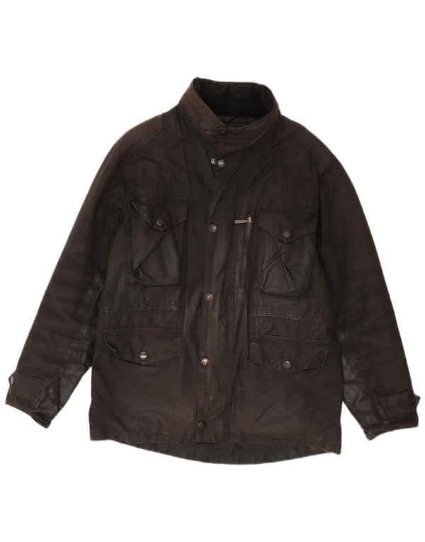 BARBOUR Ανδρικό κερωμένο βαμβακερό μπουφάν UK 38 Medium Brown
